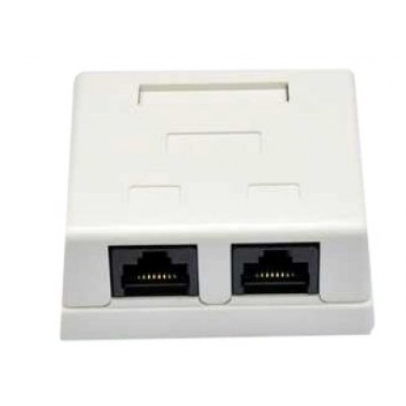 EPNew 2хUTP, кат. 6, RJ45 Розетка наружная